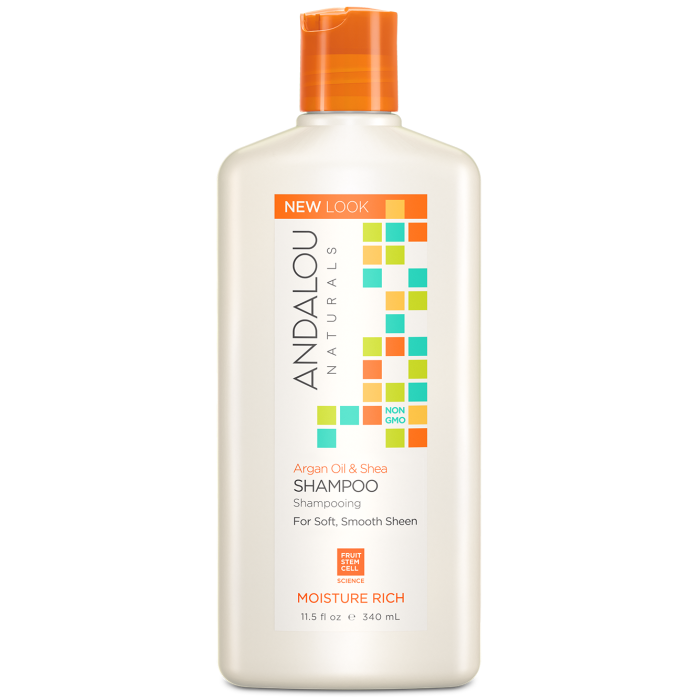 Andalou Naturals Argan Oil & Shea Moisture Rich Shampoo, 11.5 fl. oz.
