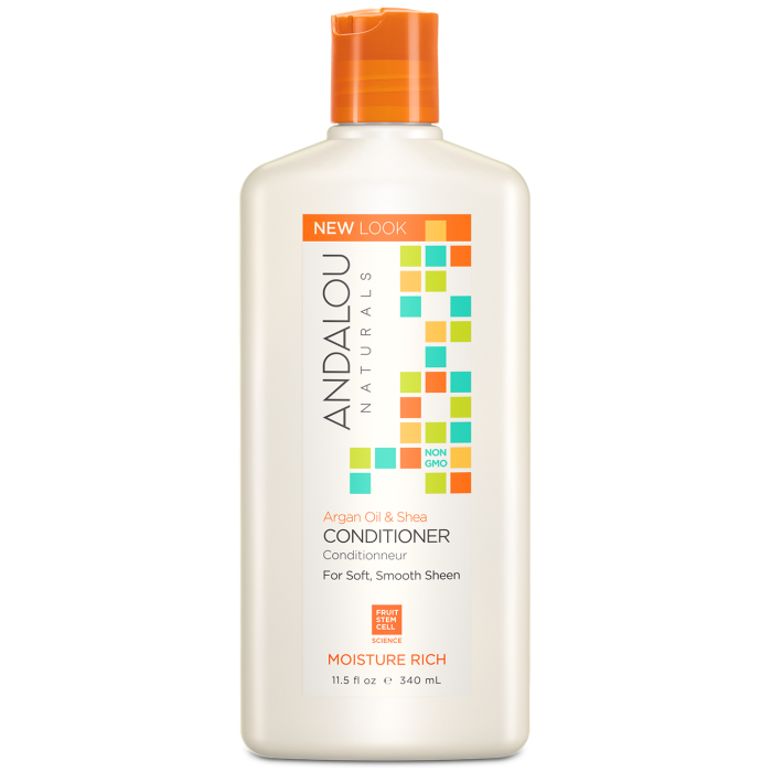 Andalou Naturals Argan Oil and Shea Moisture Rich Conditioner, 11.5 fl. oz.