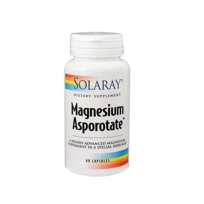 Solaray Magnesium Asporotate, 60 Caspules