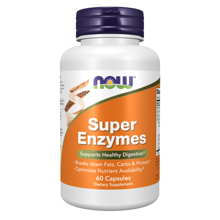 NOW Foods Super Enzymes - 60 Capsules