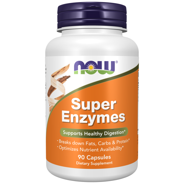 NOW Foods Super Enzymes - 90 Capsules
