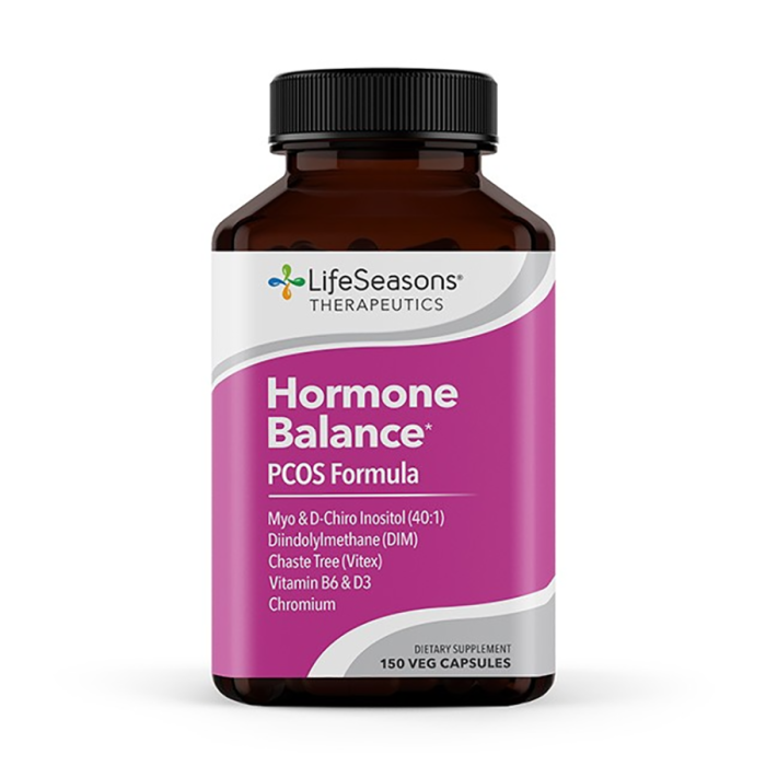 LifeSeasons Hormone Balance PCOS Formula - Front view