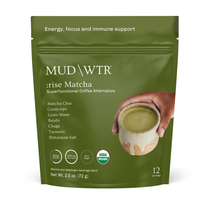 MUD WTR Matcha 12 Servings - Front view