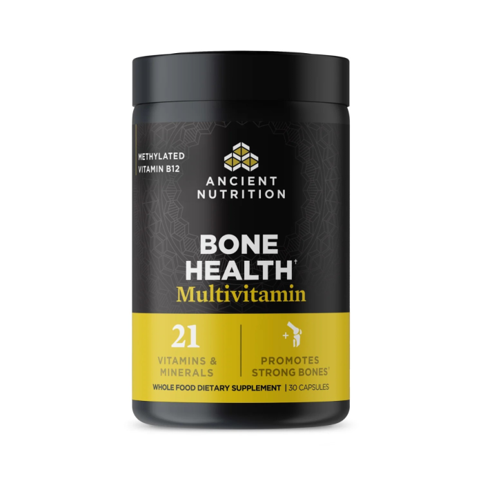 Ancient Nutrition Bone Health Multivitamin - Front view