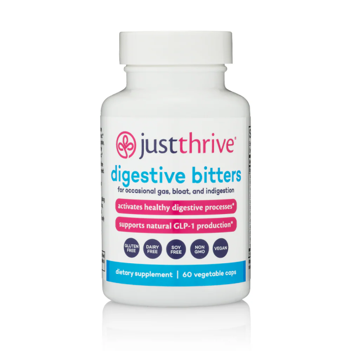 Just Thrive Digestive Bitters - Front view