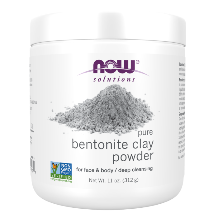 NOW Foods Bentonite Clay Powder - 11 oz.