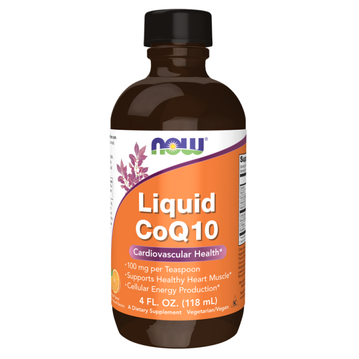 NOW Foods CoQ10 Liquid - 4 fl. oz.