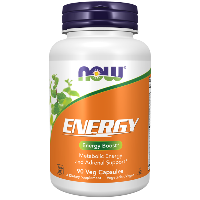NOW Foods Energy - 90 Veg Capsules