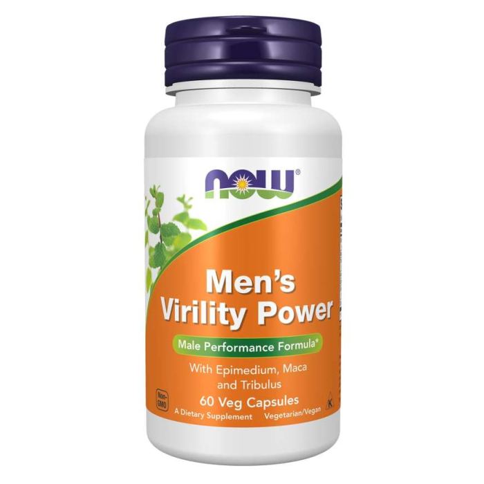 NOW Foods Men's Virility Power - 60 Veg Capsules
