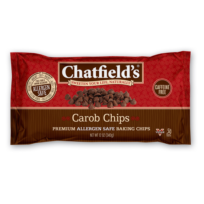 Chatfield's Carob Chips Dairy Free - Front view
