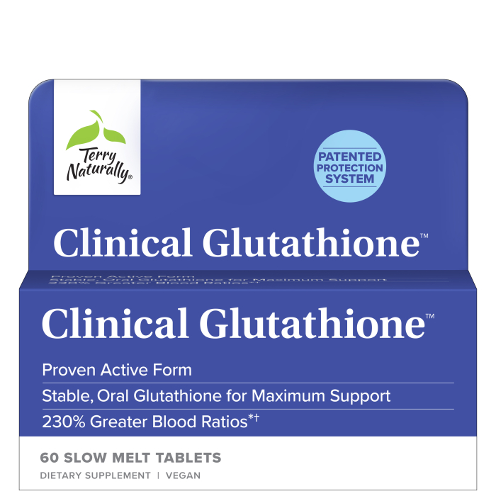 Terry Naturally Clinical Glutathione - Front view