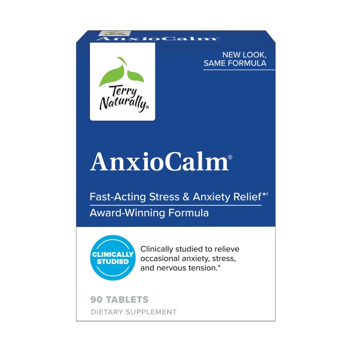 Terry Naturally Anxiocalm - Front view