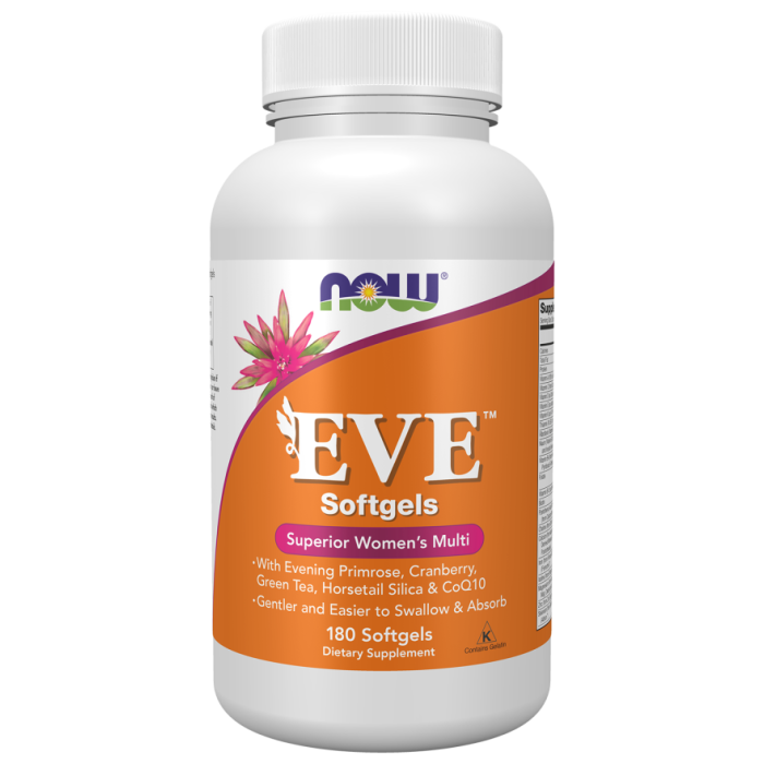 NOW Foods Eve™ Women's Multiple Vitamin - 180 Softgels