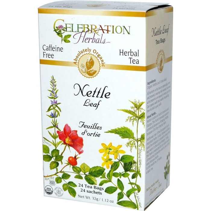 Celebration Herbals Organic Nettle Leaf - Front view