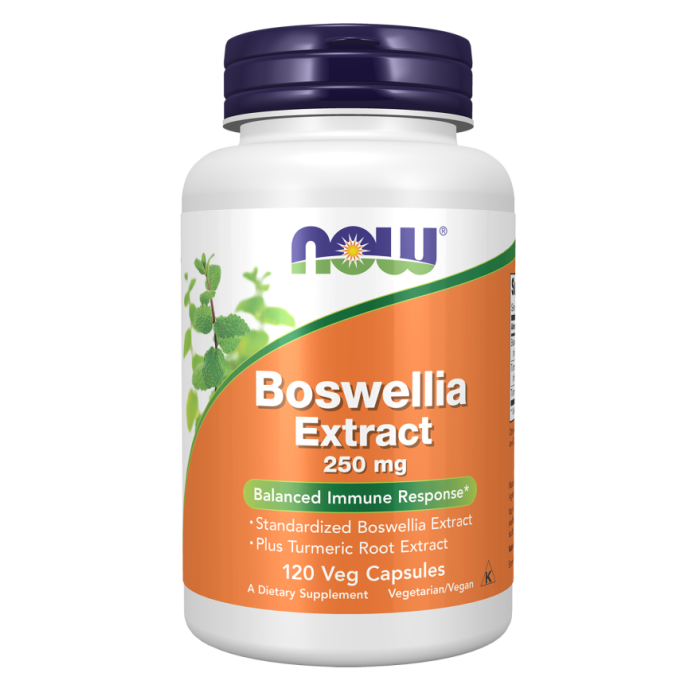NOW Foods Boswellia Extract 250 mg - 120 Veg Capsules