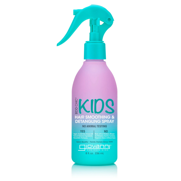 Giovanni Eco Chic Kids Hair Smoothing & Detangling Spray - Front view