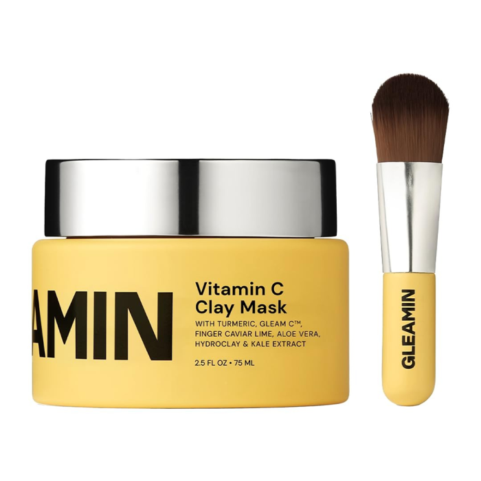 Gleamin 10-Minute Vitamin C Clay Mask - Front view
