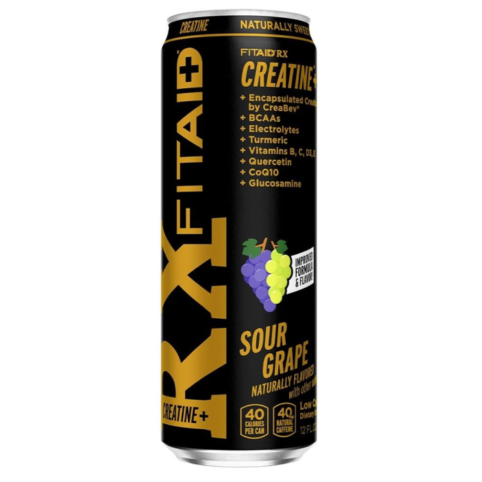 LIFEAID FITAID RX Creatine Recovery Blends Grape - Front view