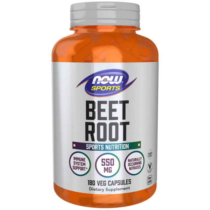 NOW Foods Beet Root - 180 Veg Capsules