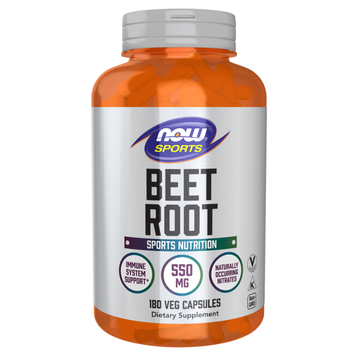 NOW Foods Beet Root - 180 Veg Capsules
