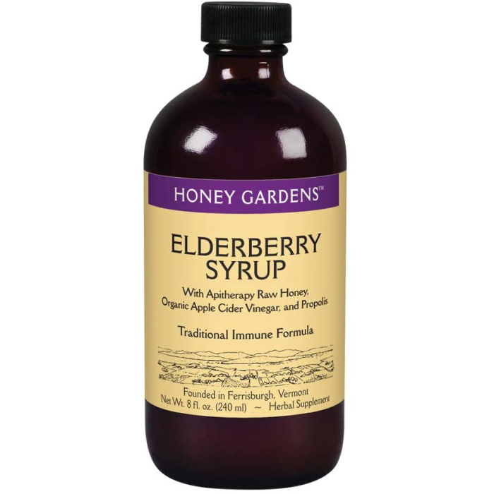 Honey Gardens Elderberry Honey Syrup, 8 fl. oz.