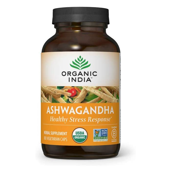 Organic India Ashwagandha, 180 Capsules