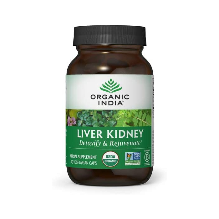 Organic India Liver Kidney, 90 Capsules