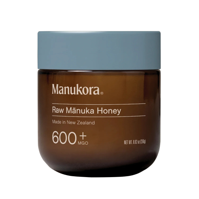 Manukora Raw Manuka Honey MGO 600+ - Front view