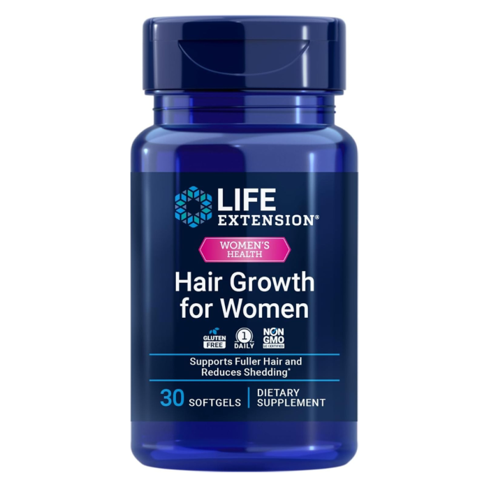 Life Extension Hair Growth for Women - Front view