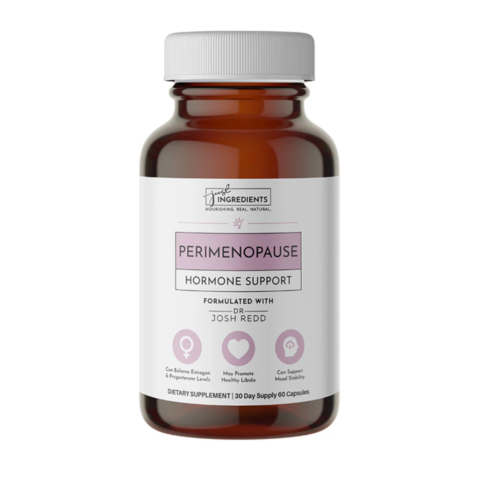 Just Ingredients Perimenopause Support - Front view