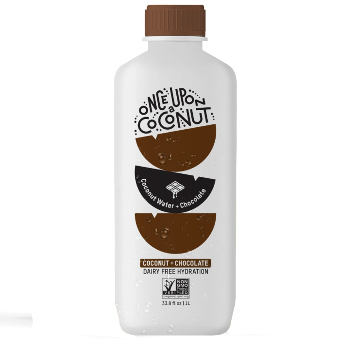 Once Upon a Coconut Premium Coconut Water + Chocolate - Front view