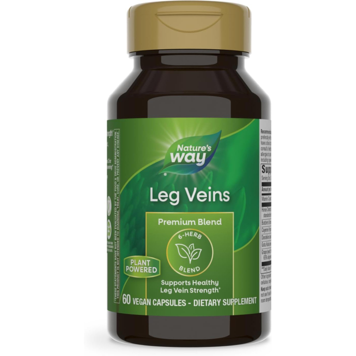 Nature's Way Leg Veins Formula, 60 Capsules