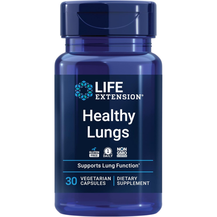 Life Extension Healthy Lungs, 30 Capsules
