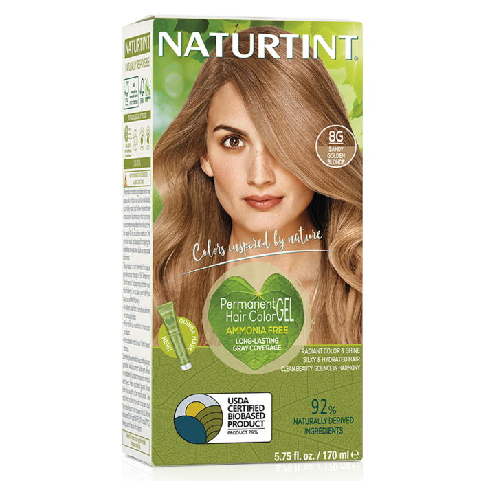 Naturtint Permanent Hair Color 8G Sandy Golden Blonde