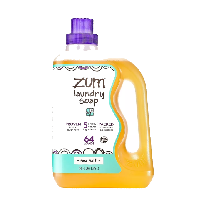 Zum Laundry Soap - Sea Salt - Front view