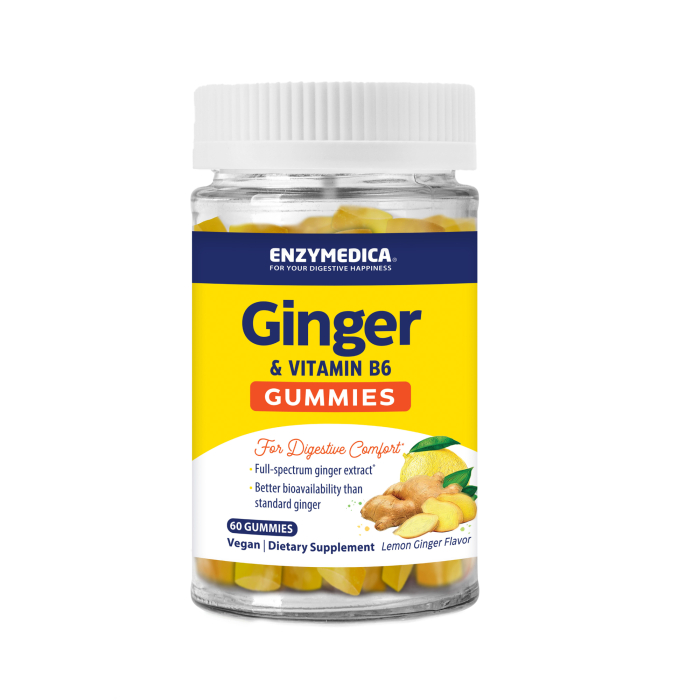 Enzymedica Ginger & B6 Gummies - Main