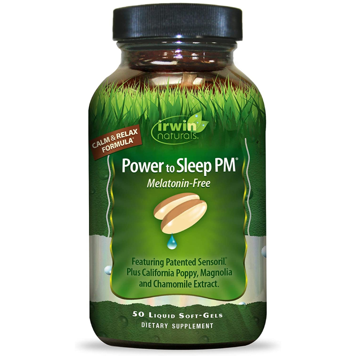 Irwin Naturals Power to Sleep PM Melatonin Free, 50 sg.