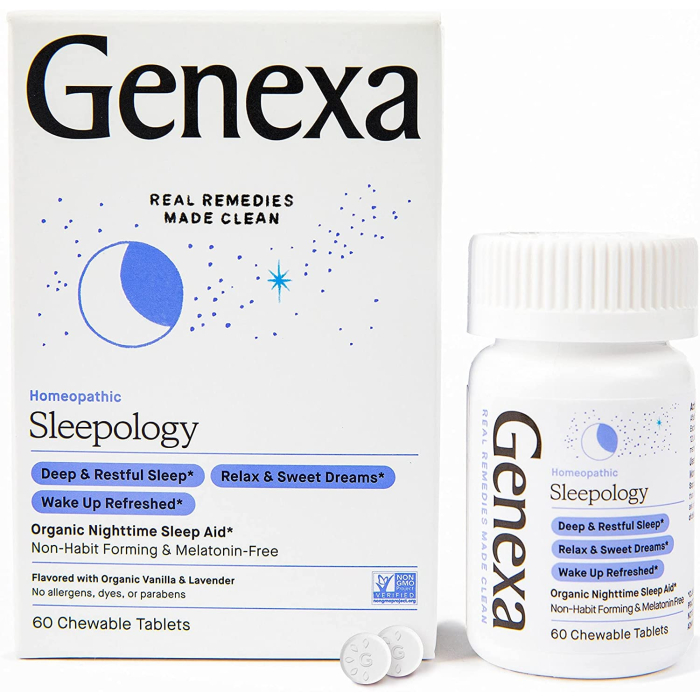 Genexa Sleepology, 60 Chewable Tablets