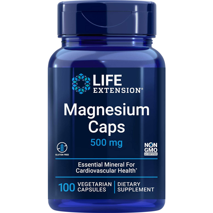 Life Extension Magnesium Caps, 100 Capsules