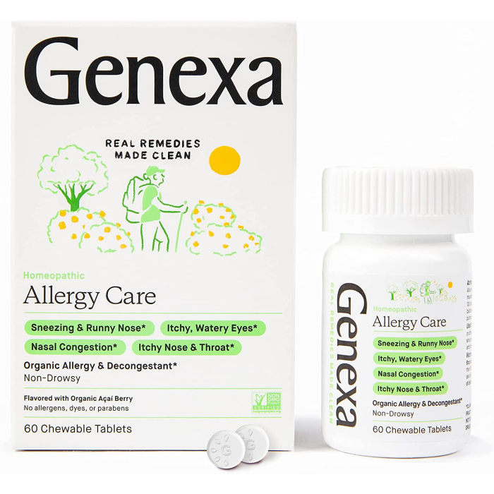 Genexa Allergy-D, 60 Chewable Tablets