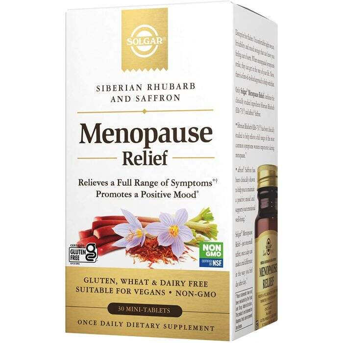 Solgar Menopause Relief, 30 Tablets