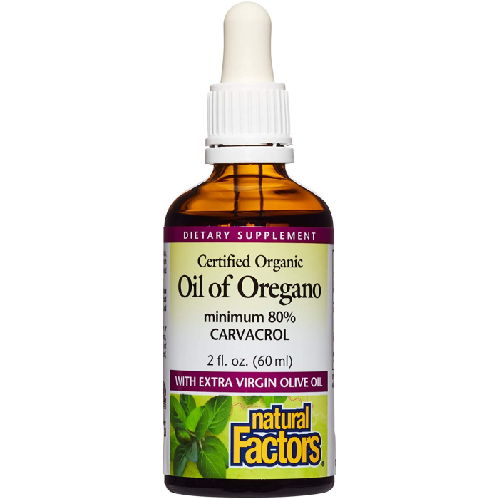 Natural Factors Organic Oil of Oregano, 60ml