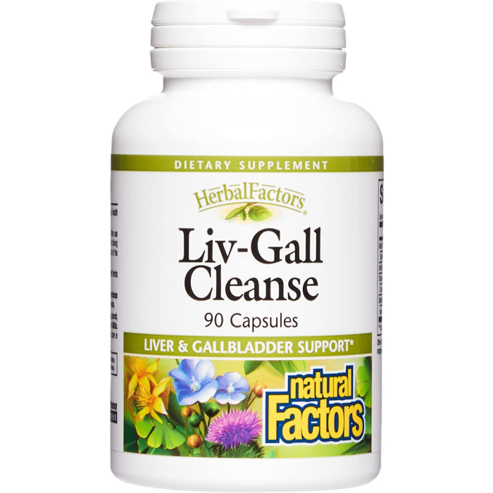 Natural Factors Liv-Gall Cleanse Formula, 90 Capsules