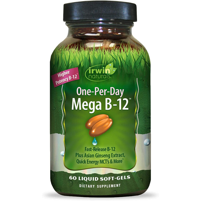 Irwin Naturals Mega B-12 Extra, 60 sg. 