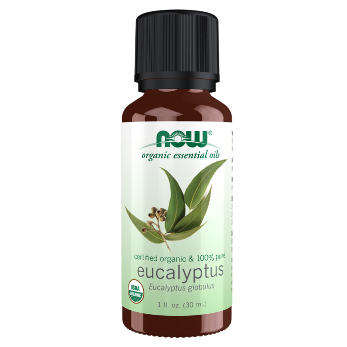 NOW Foods Eucalyptus Globulus Oil, Organic - 1 fl. oz.