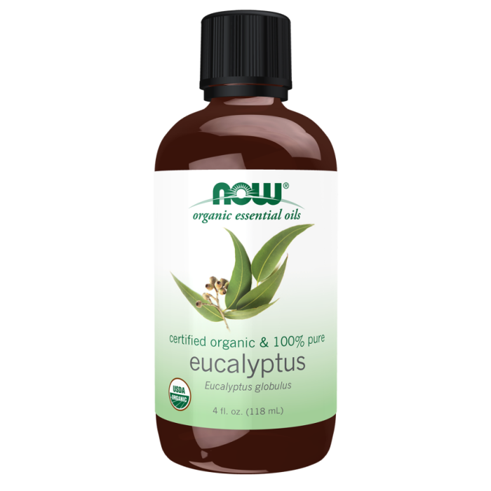 NOW Foods Eucalyptus Globulus Oil, Organic - 4 fl. oz.