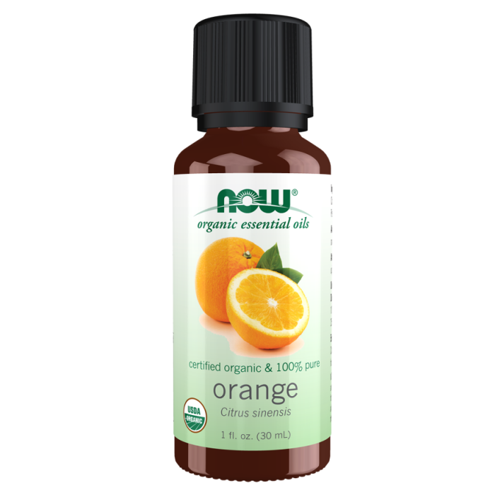 NOW Foods Orange Oil, Organic - 1 fl. oz.