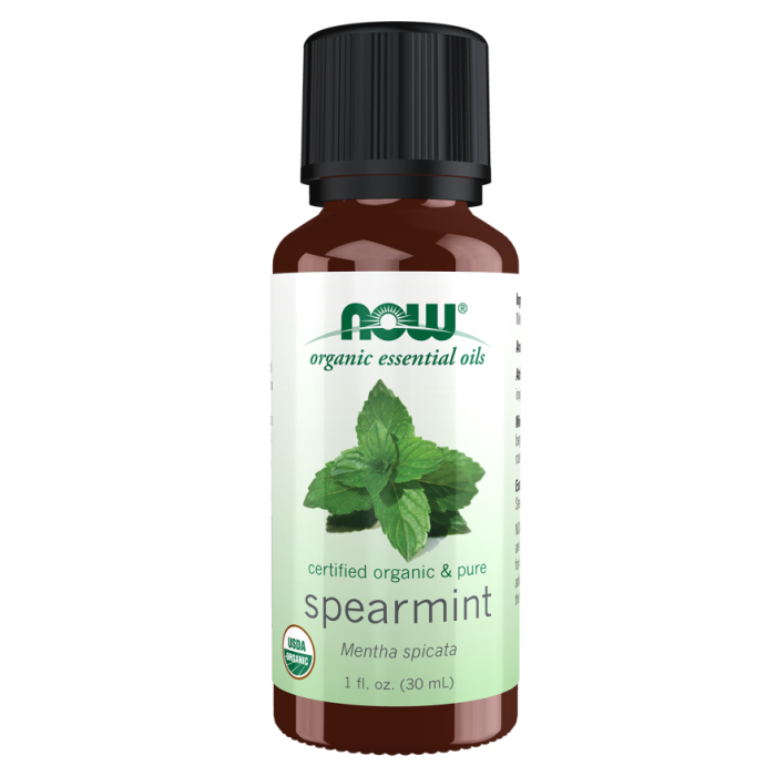 NOW Foods Spearmint Oil, Organic - 1 fl. oz.