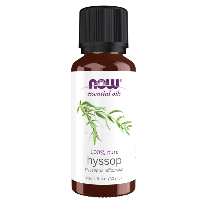 NOW Foods Hyssop Oil - 1 oz.