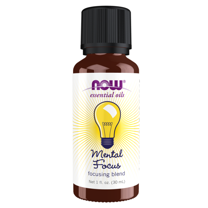 NOW Foods Mental Focus Oil Blend - 1 fl. oz.